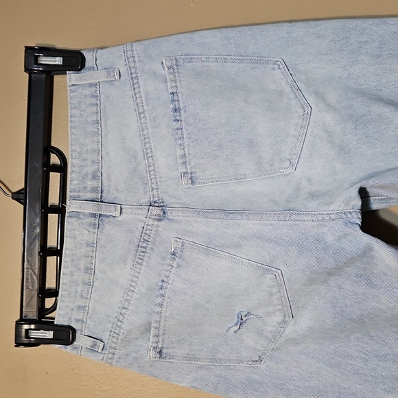 Vervet Wide Leg High-Rise Distressed 100% Cotton Jeans - Picture 10 of 14